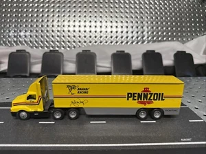 1991 WINROSS - Michael Waltrip Racing Semi Truck Pennzoil Transporter 1/64 Auto - Picture 1 of 17