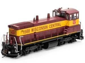 HO Scale Athearn 28757 Wisconsin Central WC 1568 SW1500 DCC Sound - Picture 1 of 2
