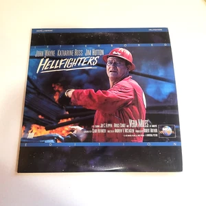 Hellfighters LaserDisc US 1968 John Wayne Firefighter Action Movie Classic - Picture 1 of 4