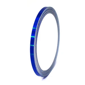 10m decorative strip 7mm hologram blue car motorcycle decorative strip side stripes - Picture 1 of 5