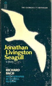 "Jonathan Livingston Seagull" by Richard Bach (1973) Avon Paperback - Imagen 1 de 2