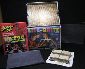 Vintage 1967 Hasbro Lite Brite Toy Complete With Original Box TL8 - Picture 1 of 8