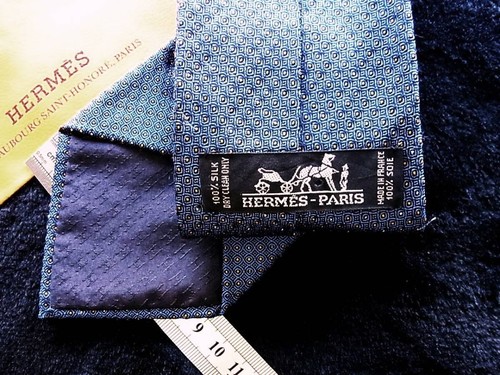 HERMÈS Cravatta uomo HERMES Francia vera seta cravatta abito classico lusso multicolore Y202