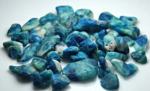 Super Rare Blue Afghanite Sodalite Crystals Lot for Gem Lovers 50.0 Gm - Picture 1 of 10