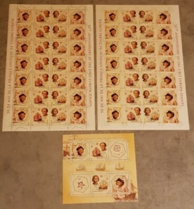 ROMÂNIA EUROPA CEPT COLUMB -COLUMBUS 2 SHEETS &BLOCK PERFORED &IMPERFORED MNH - Picture 1 of 1