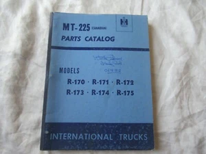 IH International trucks R-170 R-171 R-172 R-173 R-174 R-175 parts catalog manual - Picture 1 of 12