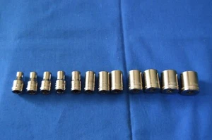 Craftsman USA 12 PC 1/4" 6 PT Metric G2 Socket 4-14MM Incl. 5.5 MM 826 - Picture 1 of 2