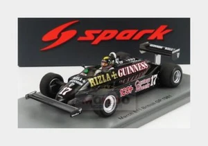 1:43 SPARK March F1 811 #17 English Gp 1981 D.Daly Black S7171 Model - Picture 1 of 2