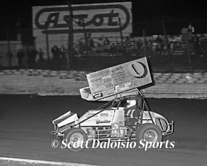 1989 Rick Ferkel 8 x10 Ascot World of Outlaws Sprint Auto Foto - Bild 1 von 1