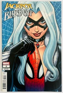 Jackpot & Black Cat #2 ~ Arthur Adams 1:25 Incentive Variant 2024 - Picture 1 of 7