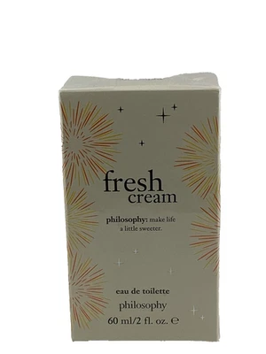 Philosophy Fresh Cream Eau de Toilette Spray 120 ml 2 OZ Nueva Caja Sellada Edición Limitada Foto 1 de 2