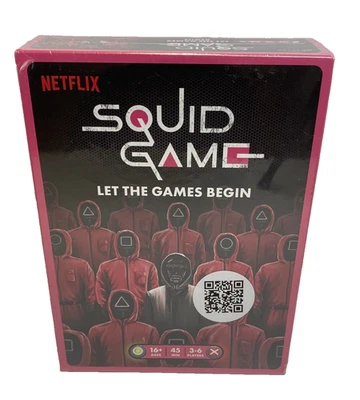 Netflix Squid Game: Let the Games Begin Board Game Ages 16+ NEW SEALED - Image 1 of 4