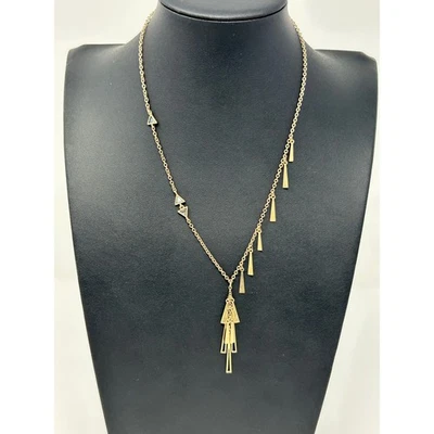 NWT Banana Republic Antique Gold Tone Necklace  - Image 1 of 4
