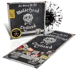 MOTORHEAD LP No Sleep at All CLEAR BLACK WHITE SPLATTER Vinyl + Poster IN STOCK - Picture 1 of 7