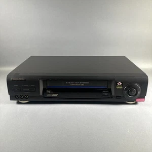 Panasonic PV-V4640 Omnivision Blue Line VCR Plus Tested Working No Remote - Picture 1 of 11