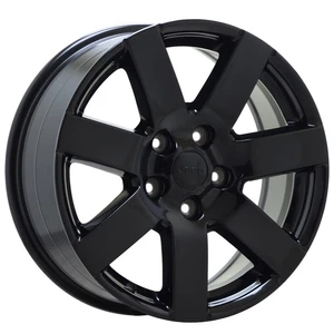 18" Jeep Wrangler Gloss Black wheel rim Factory OEM single 9115 - Picture 1 of 7