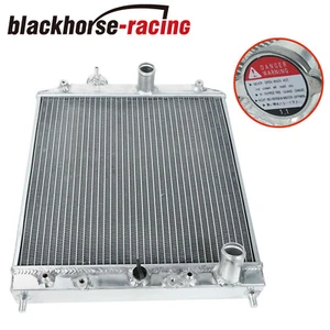 3 Row Aluminum Radiator 44mm Fit 1992-2000 Honda Civic B18C/B16A 32mm In/Out AT - Picture 1 of 7