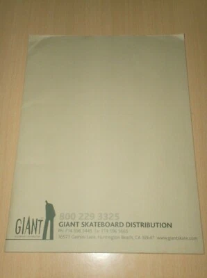 skateboard catalog vintage giant popwar stereo black label rare     .. zzy — 第 1/2 张图片