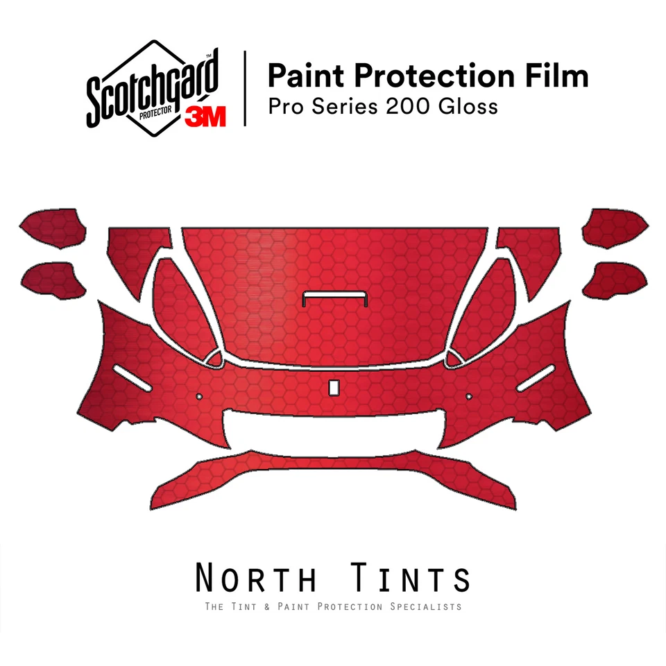 Ferrari California 2009-2014 Serie 3M PRO Película de Pintura Precortada Sujetador Transparente Kit PPF Foto 1 de 4