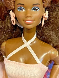 Vintage 1988 Mattel Barbie Style Magic Christie w/ WondraCurl Hair -Rare! 🍑 - Picture 1 of 8