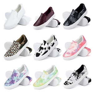 Women Fashion Sneakers Memory Foam Walking Shoes Comfy Loafers Flats Shoes - Picture 1 of 242