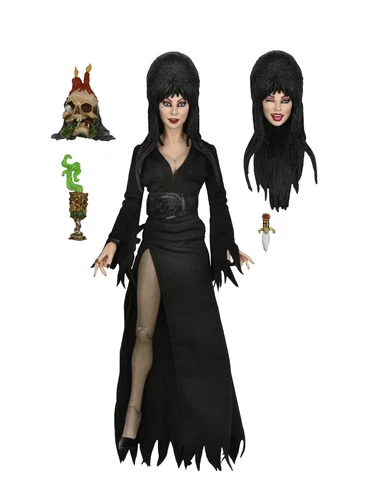 Elvira- 8” Clothed Figure - Elvira Cover