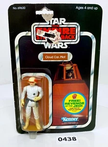 Vintage Star Wars CLOUD CAR PILOT The Empire Strikes Back 48 Back Kenner 1980 - Picture 1 of 12