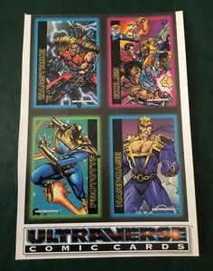 ULTRAVERSE COMIC CARDS WARSTRIKE EXILES PROTOTYPE HARDCASE - Imagen 1 de 1