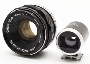 CANON LENS 35mm f/2 L39 View Finder 35 From Japan *Exc+5* #3938L - Picture 1 of 12