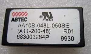 MÓDULO DE ALIMENTACIÓN IGBT 1 SALIDA 5V 2A 10W CONVERTIDOR ASTEC DC/DC AA10B-048L-050SE - Imagen 1 de 2