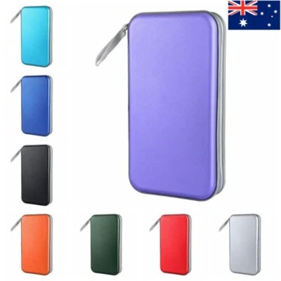80 CD DVD DISC Holder Album Storage Organizer Case Folder Wallet Carry Bag Case - Image 1 of 4