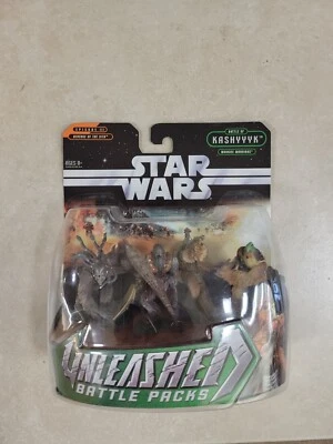 Star Wars Unleashed Battle Packs Battle Of Kashyyyk Wookie Warriors 2005 - Image 1 of 3