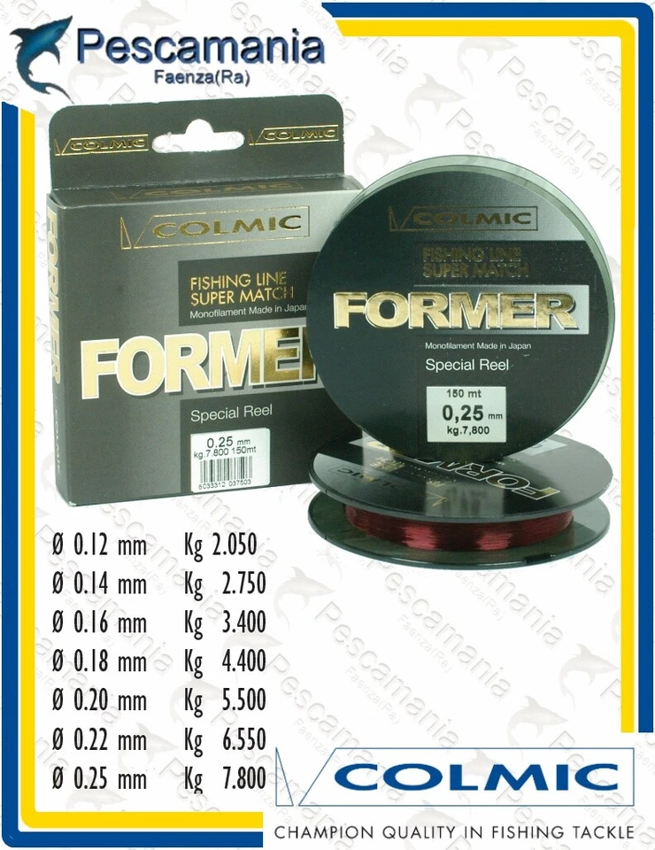 Monofilo Giapponese Colmic Former mt 600 - Immagine 1 di 1