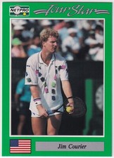 1991 NetPro Tour Stars #28 Jim Courier RC