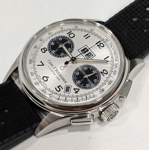 Carl F Bucherer Heritage Bicompax Annual 41mm Mens Watch Limited Edition - Picture 1 of 9