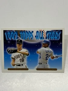 1993 Topps All Stars Gold Ken Griffey Jr. & Andy Van Slyke **FREE SHIPPING** - Picture 1 of 2