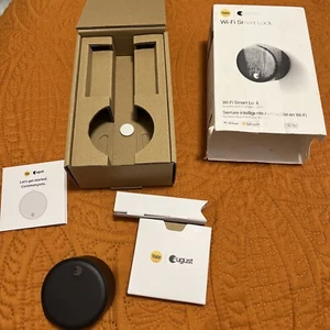 August Wi-Fi Smart Lock Black ASL-05 - Picture 1 of 12