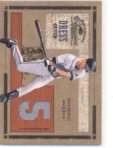 2004 Donruss Classics Dress Code Jersey Number #27 Rocco Baldelli Devil Rays NM-