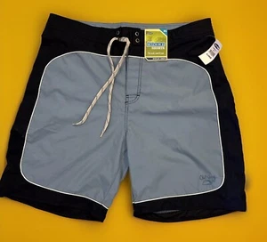 Old Navy Mens Swim Board Shots Blue/lighTBlue Tie Waist Back Pocket Size XL ^NWT - Picture 1 of 7