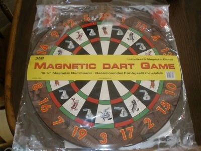 NUEVO Juego de Dardos Magnéticos Hershey Candy 2001 DMI Deportes 16" Redondo Foto 1 de 2