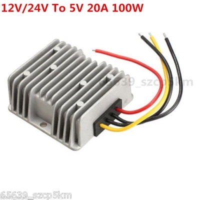 Voltage STEP-DOWN BUCK Power DC Converter Step Down Regulator 12V/24V To 5V 20A - Image 1 of 3
