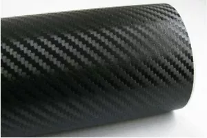 Black Carbon Fiber Vinyl Sheet - 1500X600mm, for Subaru Forester Outback Liberty - Picture 1 of 1