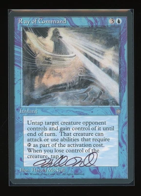 Ray of Command - Ice Age 1995 - Harold McNeill - Signed - Magic the Gathering - Image 1 of 2