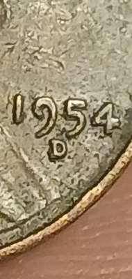 1954 Lincoln Wheat Cent Ddo Rpm- L On Rim - Image 1 of 4
