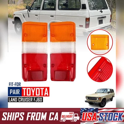 Par de luces traseras izquierda+derecha para Toyota Land Cruiser Fj60 1980 85 88 89 Foto 1 de 4