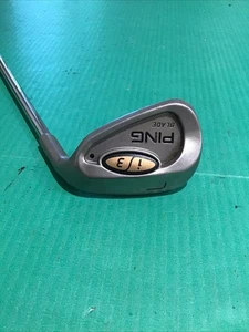 Ping i3 Blade Black Dot LW Lob Wedge Mazza da golf con albero in acciaio JZ rigido flessibile RH - Foto 1 di 9