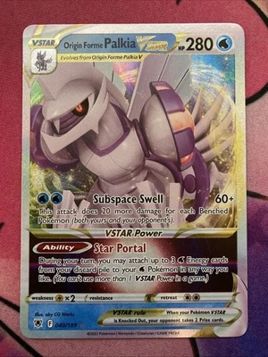 Origin Forme Palkia VSTAR 040/189 Swsh10: Astral Radiance Holo Ultra Rare NM ENG - Image 1 of 3