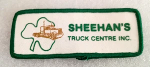 Vtg Sheehan's Truck Centre Inc Canadian Sales Dealer Patch 1980s NOS New - Picture 1 of 3