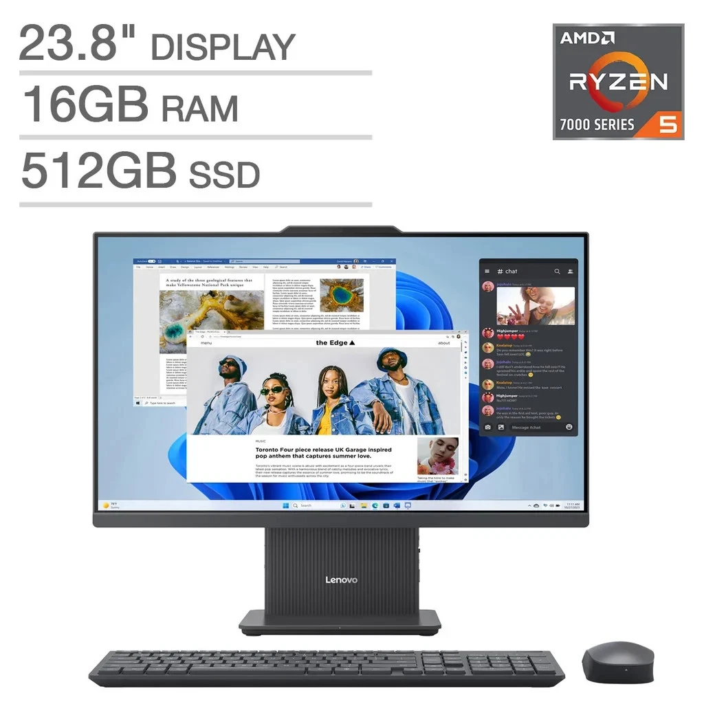 Lenovo AMD Ryzen 5 PC Desktops and All 3.00-3.49 GHz Processor