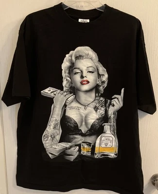 Shaka Wear Marilyn Monroe All Hustle Tequila T-Shirt Size XL *FREE SHIPPING* - Image 1 of 4